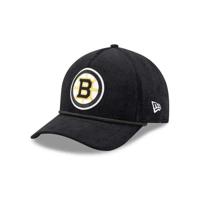 BONE NEW ERA 9FORTY M-CROWN A-FRAME BOSTON BRUINS NHL PRETO