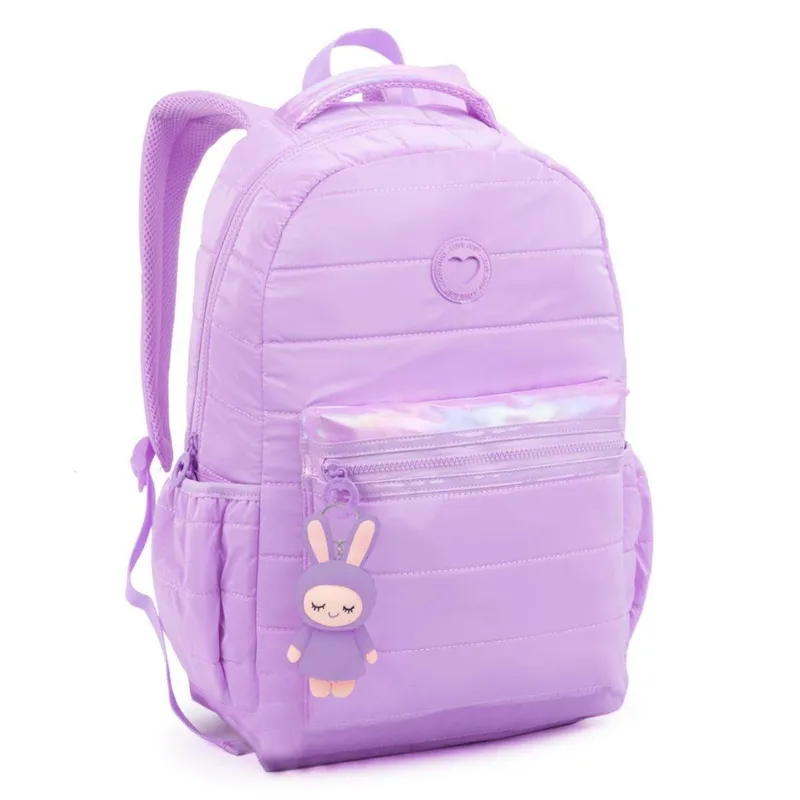 Mochila Escolar Feminina Bolsa Infantil Reforçada Menina