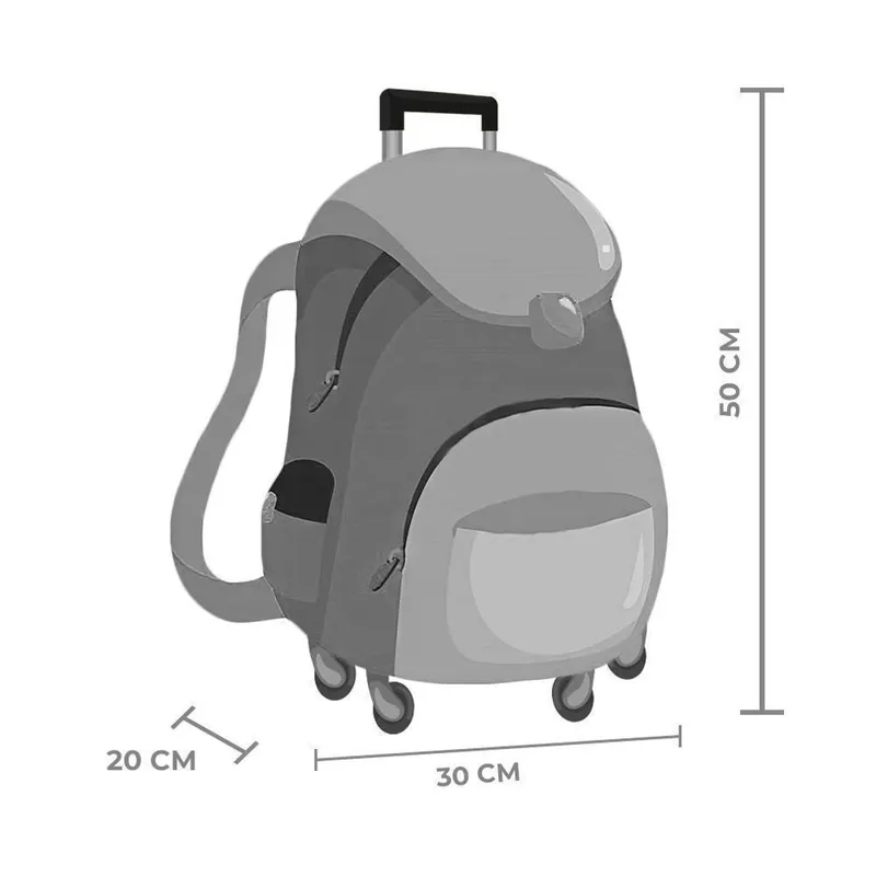Mochila Carrinho Verde Kids Hulk Force | Luxcel