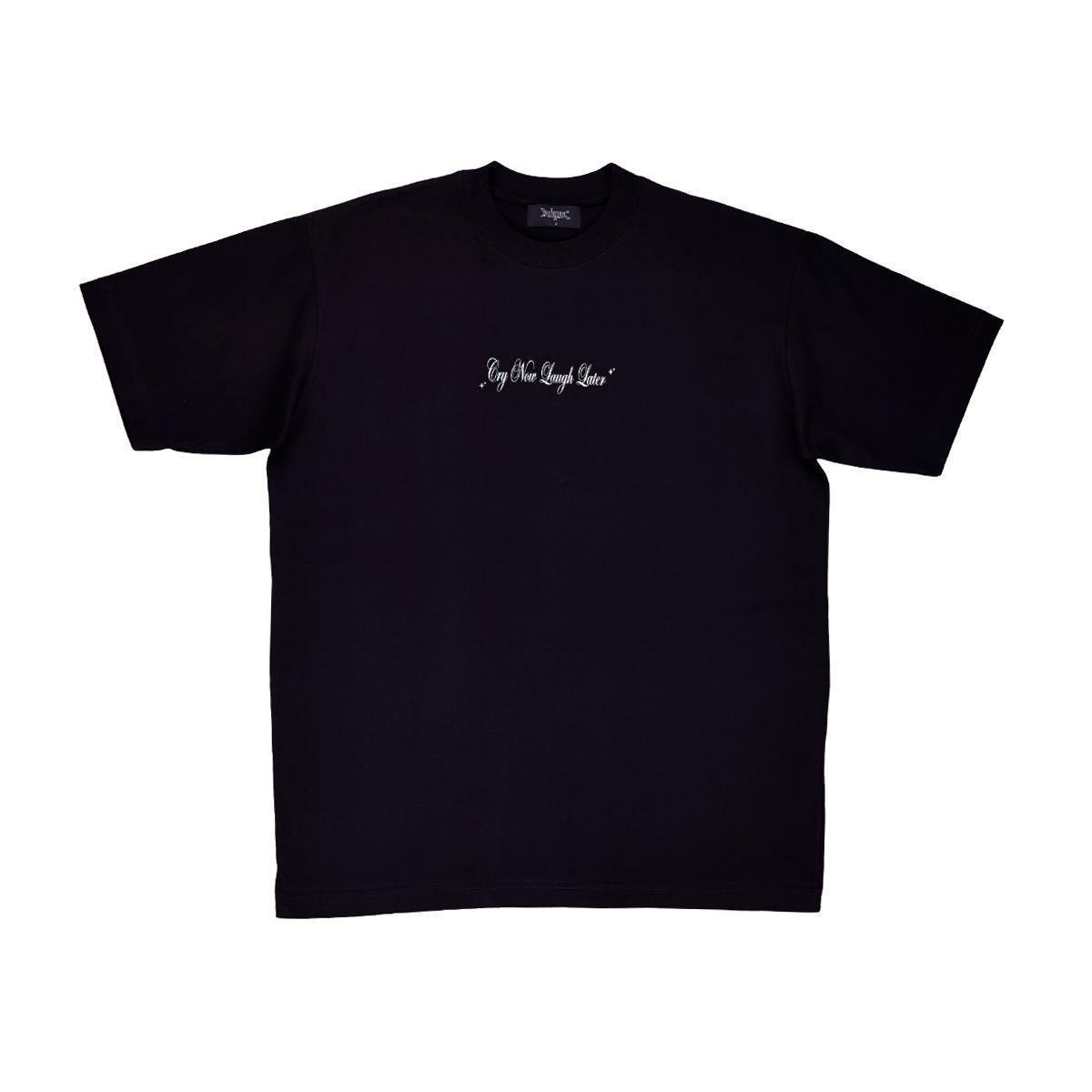 Camiseta Sufgang Modelo Cry Now Laugh Later Preto