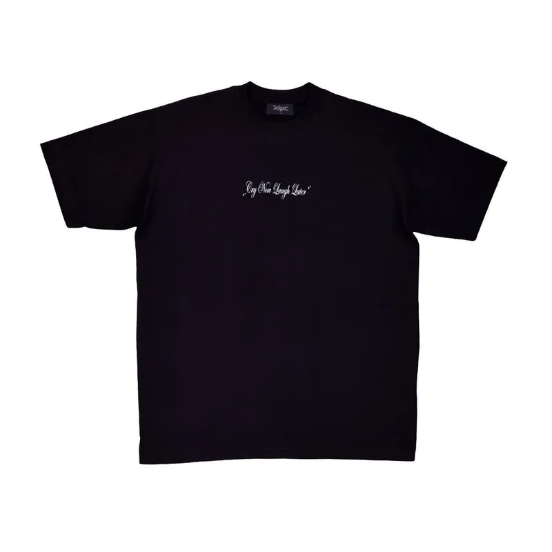 Camiseta Sufgang Modelo Cry Now Laugh Later Preto