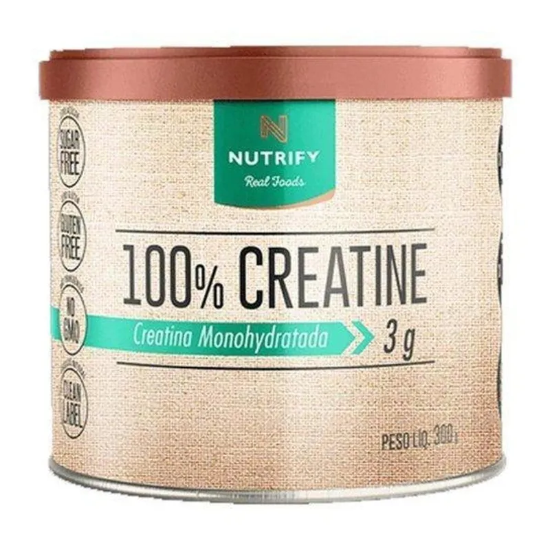 100% Creatine Monohidratada 300g - Nutrify