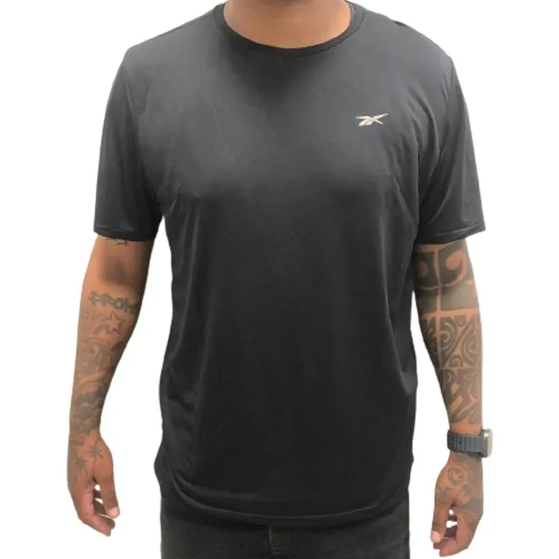 Camiseta Rebook Workout Masculino - Preto