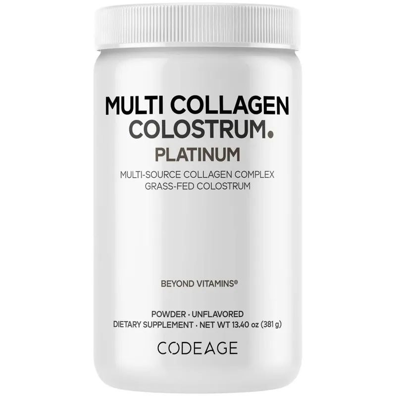 Suplemento Codeage Multi Colágeno Colostro Platinum 375ml