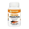 Curcuma 95% + Pimenta Preta 5% / 1400mg Nutrivitalle 90 Cápsulas