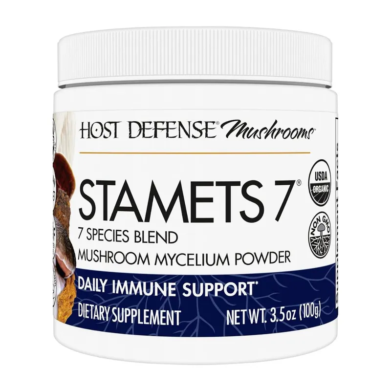 Suplemento De Cogumelos Host Defense Stamets 7 100Ml Immune