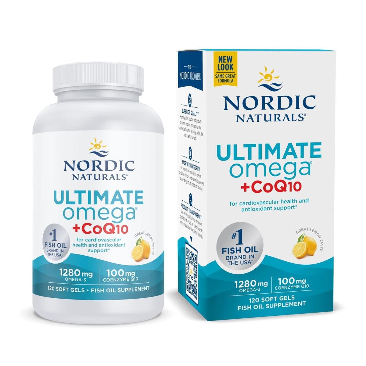 Suplemento Nordic Naturals Ultimate Omega + Coq10 120 Soft G