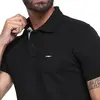 Camisa Polo Masculina Básica Industrie Piquet no Estilo Clássico Bordado Itália