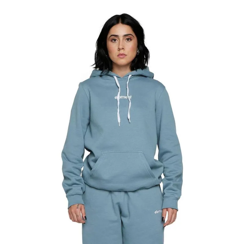 Moletom Element Fech Emb Logo Hoody 280 Azul Claro-Azul Claro-G