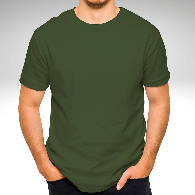 Camiseta Básica Masculina Algodão Fio 30.1 – Conforto, Estilo e Qualidade