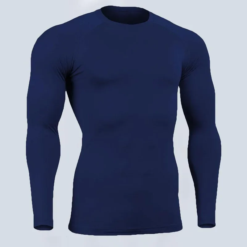 Blusa Térmica Serra e Mar Segunda Pele Proteção UV Manga Longa Compressão Masculina