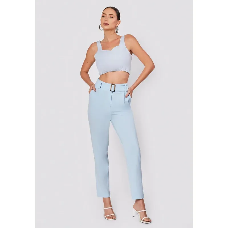 Calça Sevilha Alfaiataria Azul