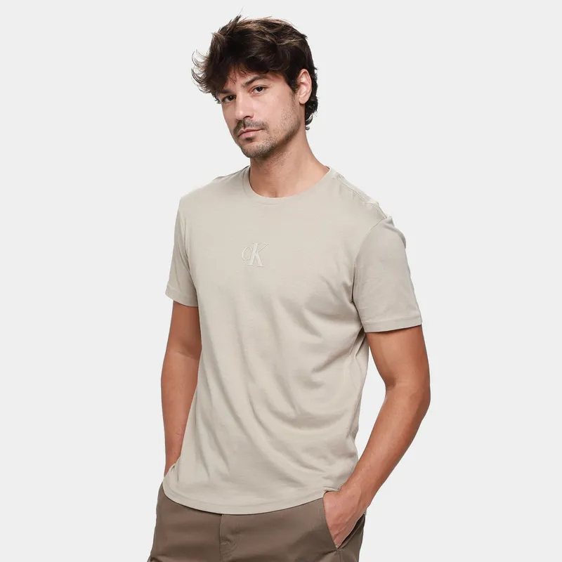 Camiseta Calvin Klein Rubber Patch I Masculina