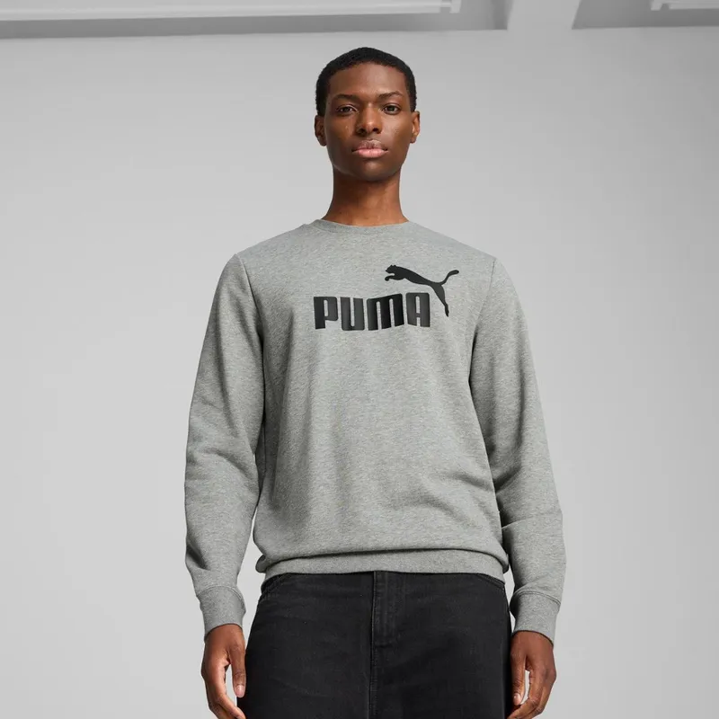 Blusa De Moletom Puma Essentials No. 1 Logo Masculino