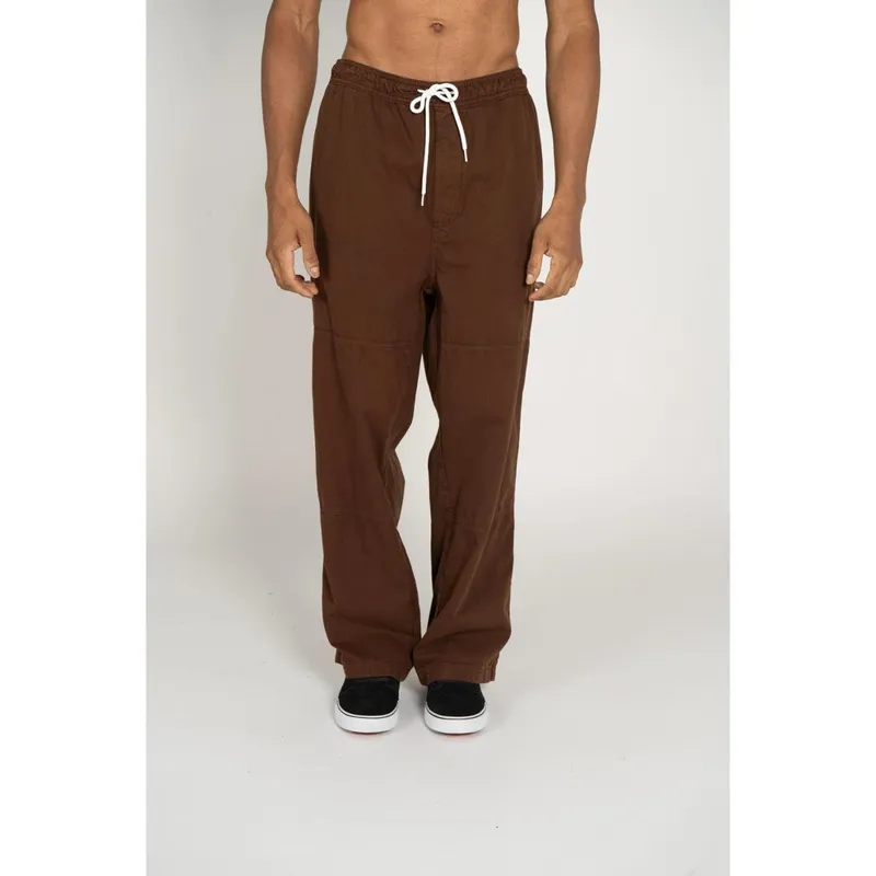 Calca Element Double Knee Chillin Marrom Escuro-MARROM ESCURO-GG