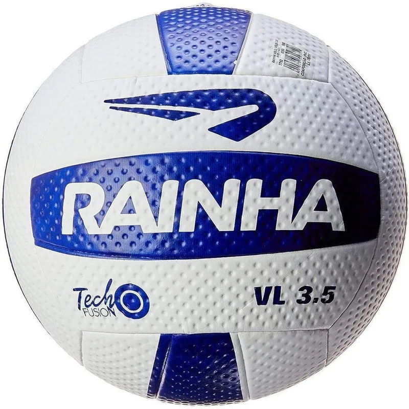 Bola de Vôlei Rainha VL 3.5 - Branca e Azul