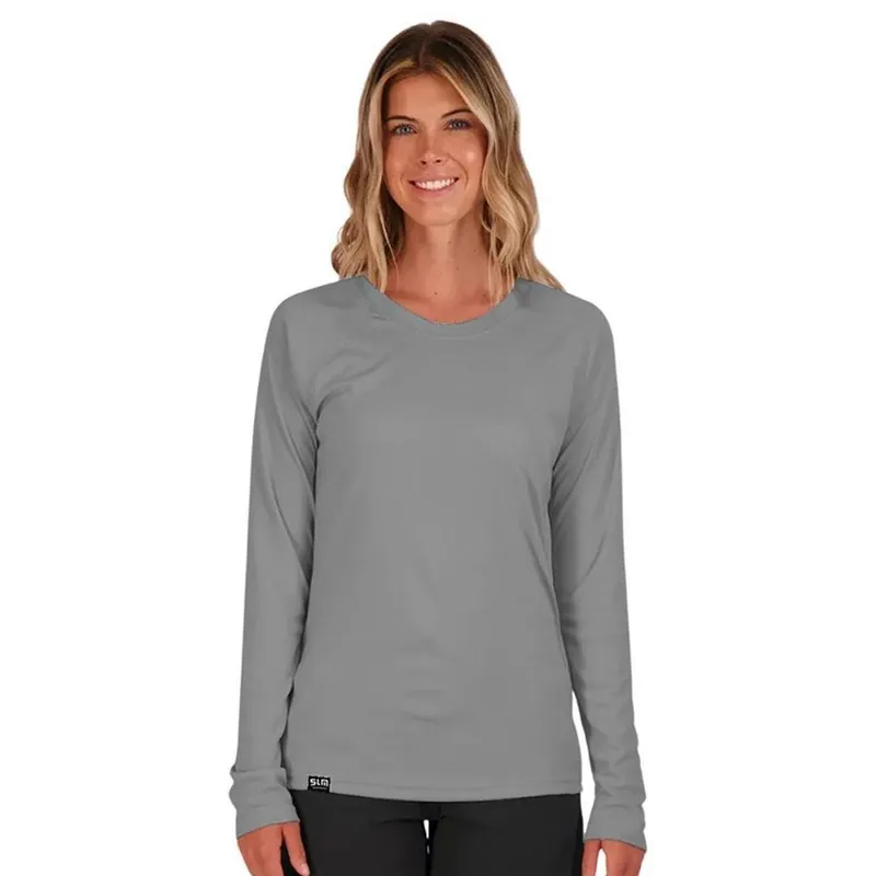 Camiseta UV Feminina Proteção Solar Segunda Pele Básica Estilosa Várias Cores