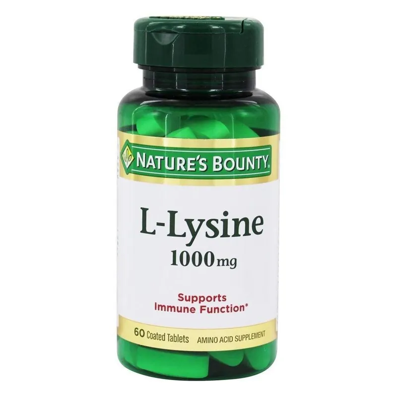 Suplemento Nature'S Bounty L-Lisina 1000 Mg 60 Comprimidos