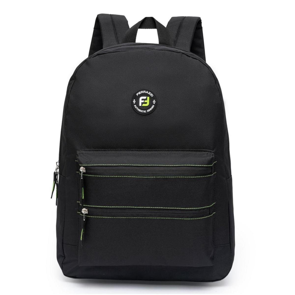 Mochila Ferrazzi Escolar Reforçada Espaçosa