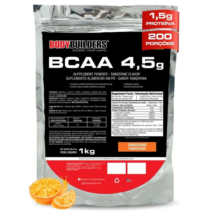 BCAA 4,5 1Kg – Bodybuilders