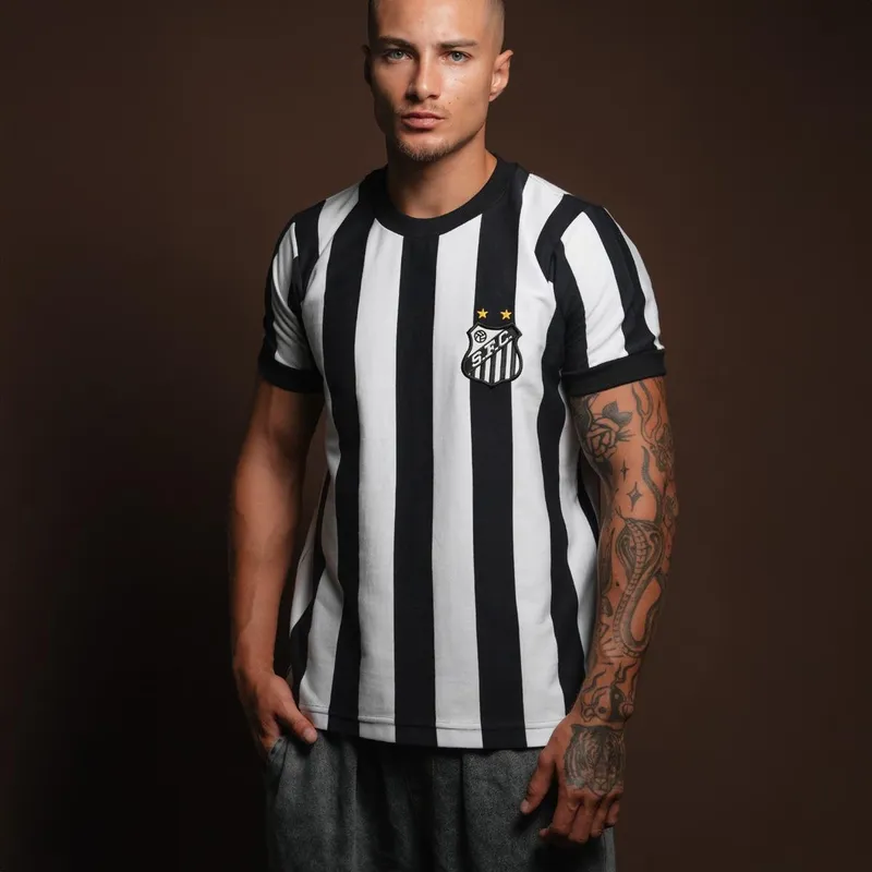 Camisa Santos Despedida do Rei Pelé Masculina