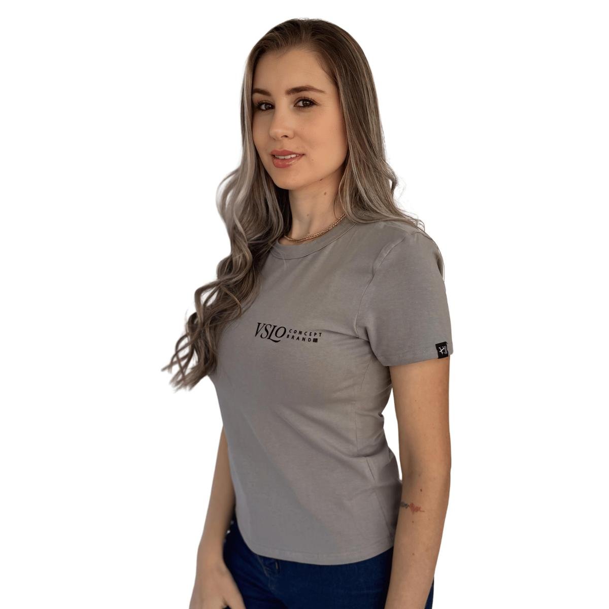 Camiseta Baby Look Cotton Premium VSLO Valansuelo