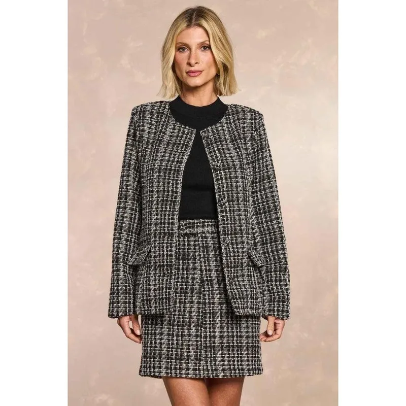 CASACO DOCE TRAMA FEMININO REF:106201