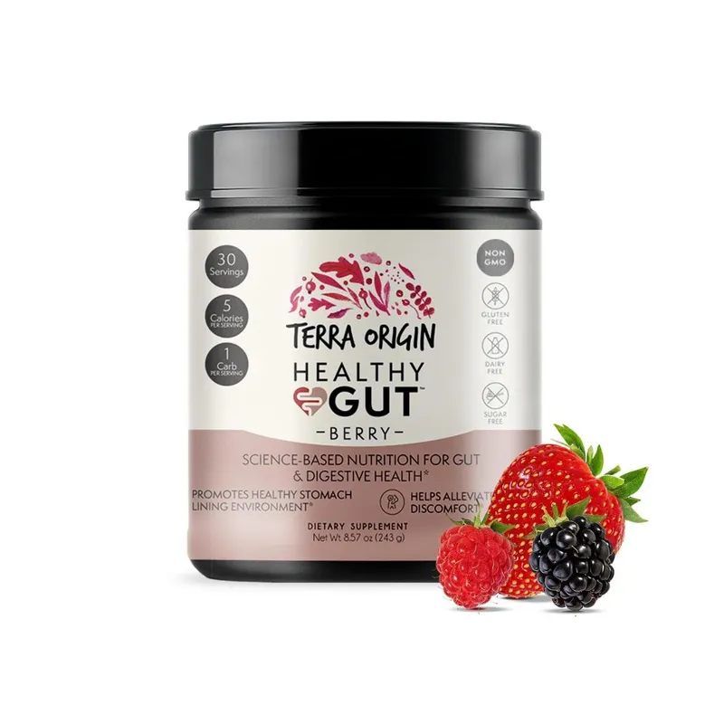 Suplemento TERRA ORIGIN Healthy Gut Powder 30 porções