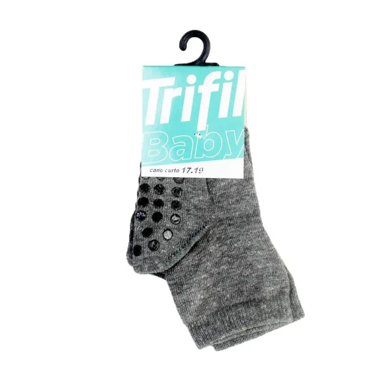 Meia Trifil Baby Antiderrapante, Cor: ; Tamanho: 17/19;