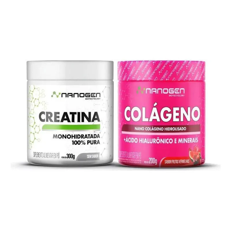 Kit Bem estar Creatina 300g Colágeno 200g