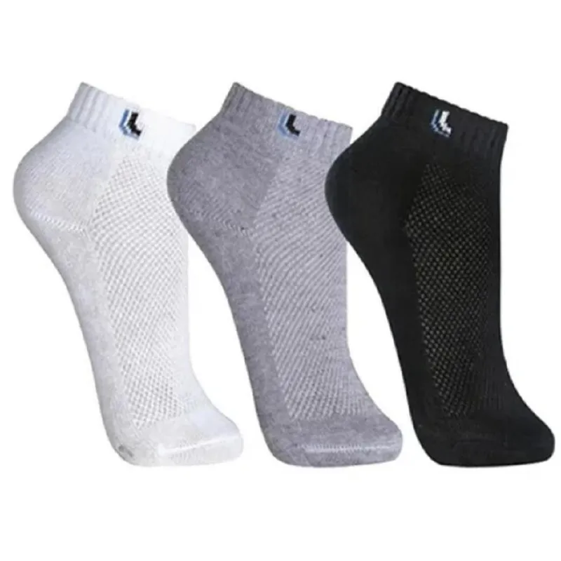 Kit Lupo Cano Curto Sport Algodão 33 A 44 3 Pares De Meias