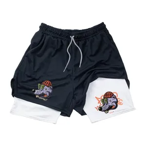 Short Masculino Fitness‎ Mouse Street Foco No Golpe