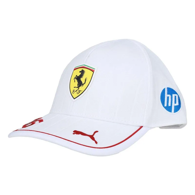 Boné Puma Aba Curva Ferrari Replica Leclerc Lc