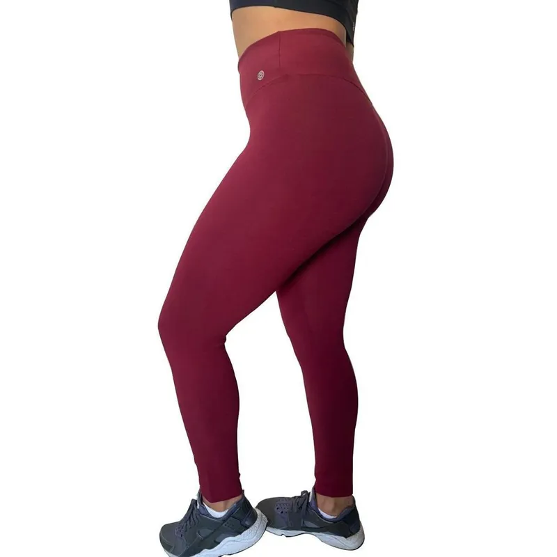 Calça legging Cotton Cintura Alta