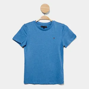 Camiseta Infantil Tommy Hilfiger Basic Knit Menino