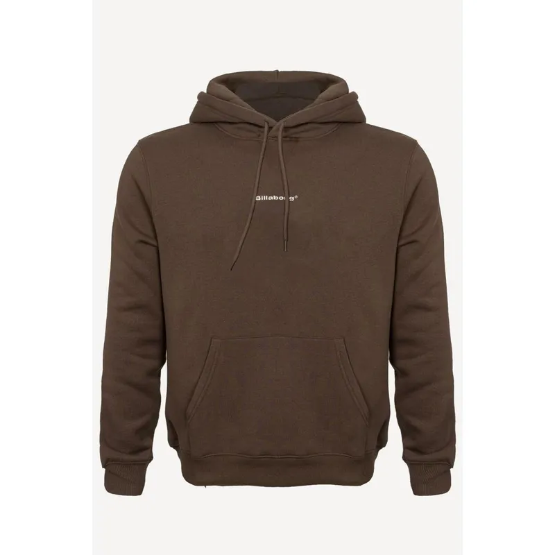 Moletom Billabong Fech Smitty Ps Marrom Escuro -MARROM ESCURO-G1