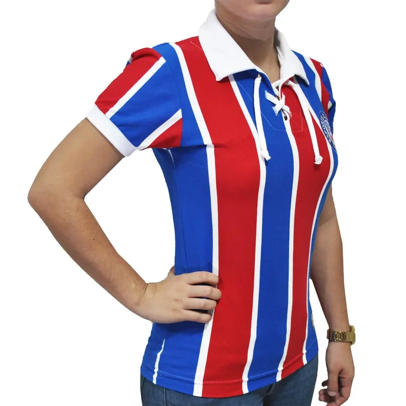 Camisa Retrô Mania Feminina EC Bahia Cordinha