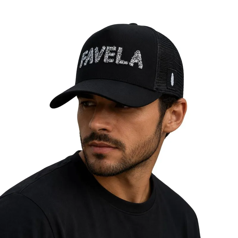 Boné 41 Favela Red Feather