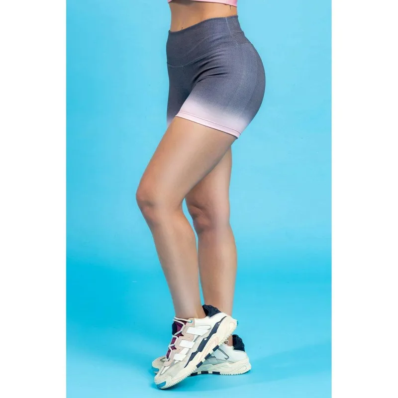 Shorts Degradê Rosa