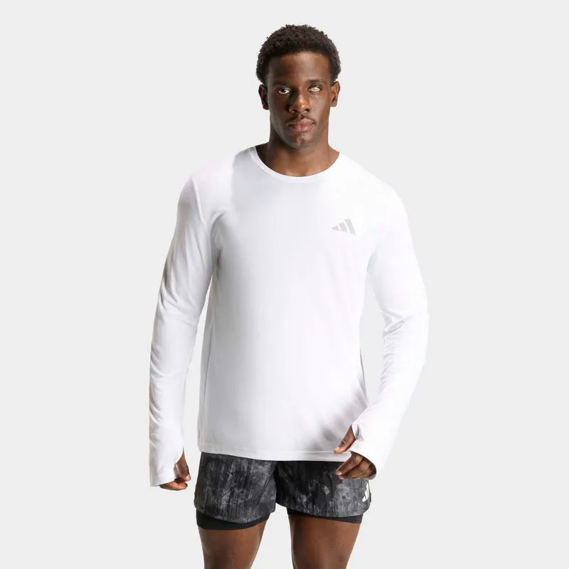 Camiseta Adidas Manga Longa Essentials Masculina