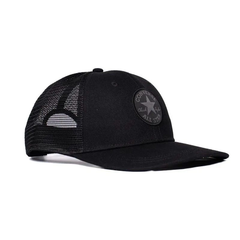 Boné Unissex Converse Trucker All Star Mesh Preto