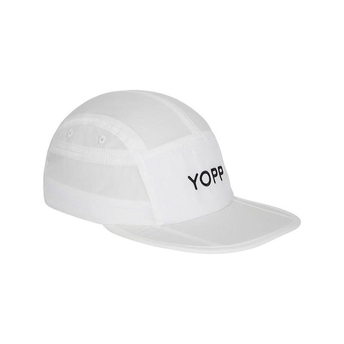 Boné Esportivo Yopp Ultraleve e Respirável 5 Panel Branco