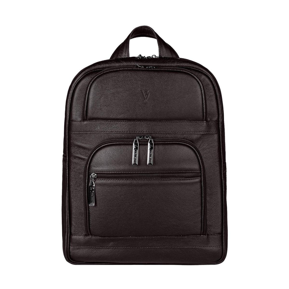 Mochila grande masculina couro floater para notebook Guilherme