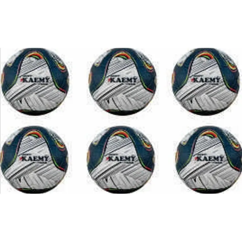 Kit Bola Society Titanium Termo Soldada 6 Unidades
