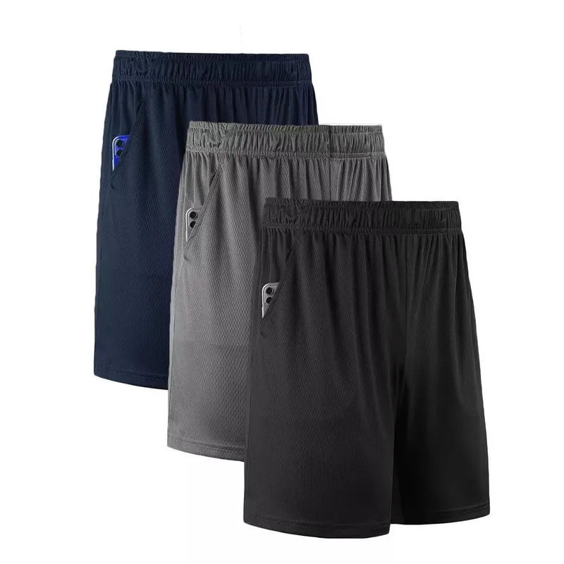 Kit 3 Shorts Masculino Básico Bermuda Fitness Para Treino Academia Corrida