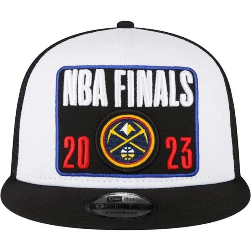 BONÉ NEW ERA 950 DENVER NUGGETS FINALS EDITION LOCKER ROOM NBP23BON145 BRANCO PRETO