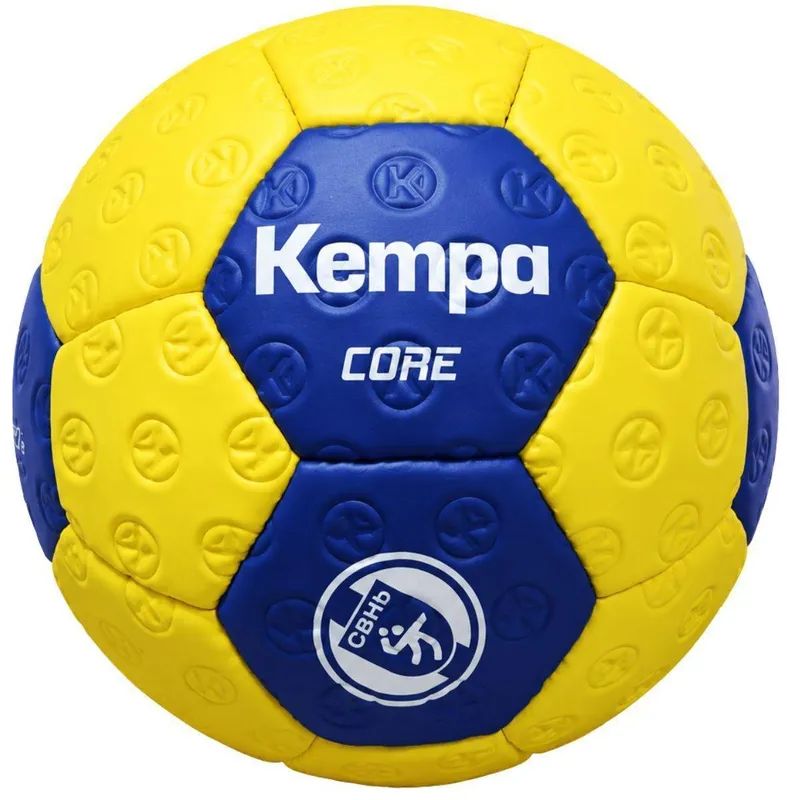 Bola Handebol Infantil Kempa Core H0 Oficial CBHB Costurada