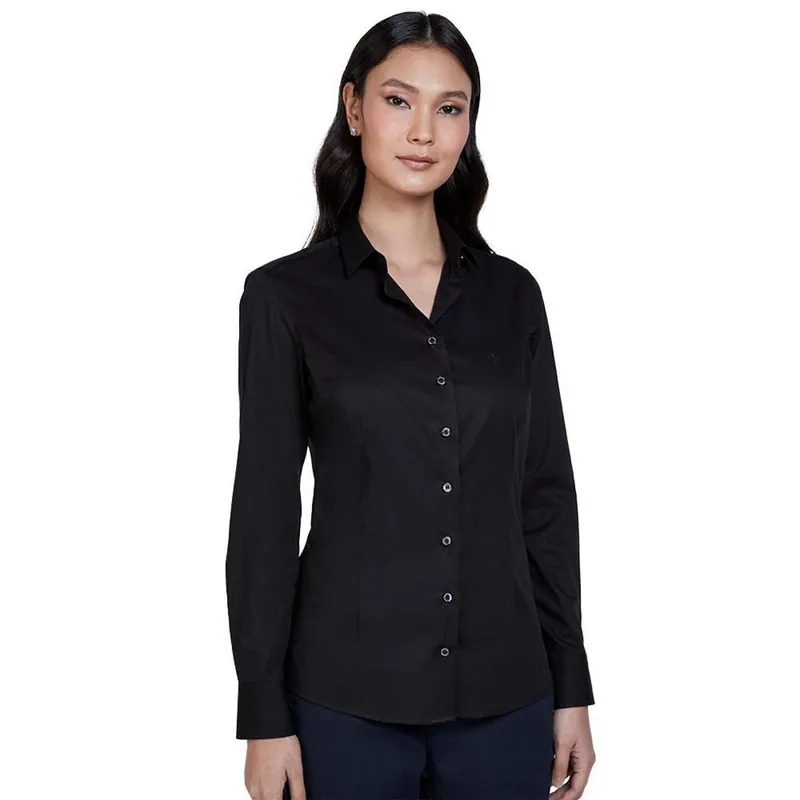 Camisa Dudalina Tricoline Slim Feminino