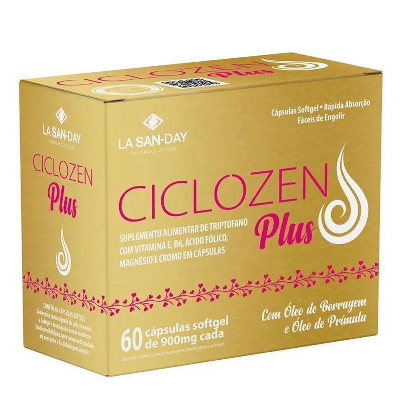 Ciclozen Plus - 60 Cápsulas -La San Day