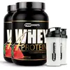 Kit 2 Whey 4 Protein 900g + 2 Coqueteleira